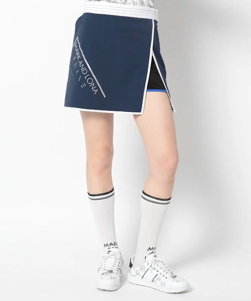 Váy golf Refined Edge Skirt MXW-5C-AE01 (Navy) | MARK & LONA