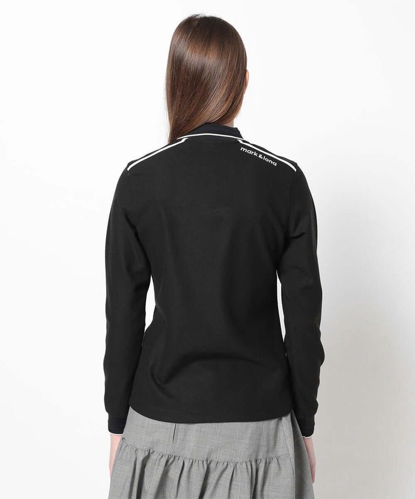 Áo golf tay dài nữ CDMT MCW-5C-AU50 (White) | MARK & LONA