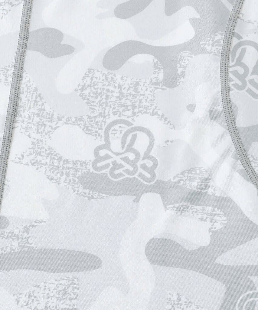 Áo golf nam tay dài ACD Camo Technical Mock Neck MLM-5C-AU02 (White) |