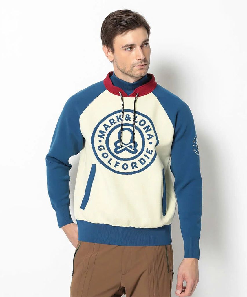 Áo golf nam tay dài Duran Alter Knit Pullover MLM-5C-AB04 (Navy) | MAR