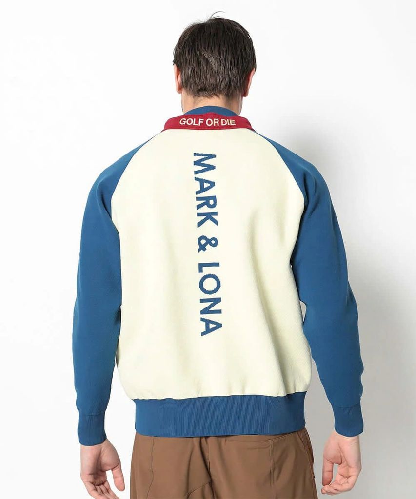 Áo golf nam tay dài Duran Alter Knit Pullover MLM-5C-AB04 (Navy) | MAR