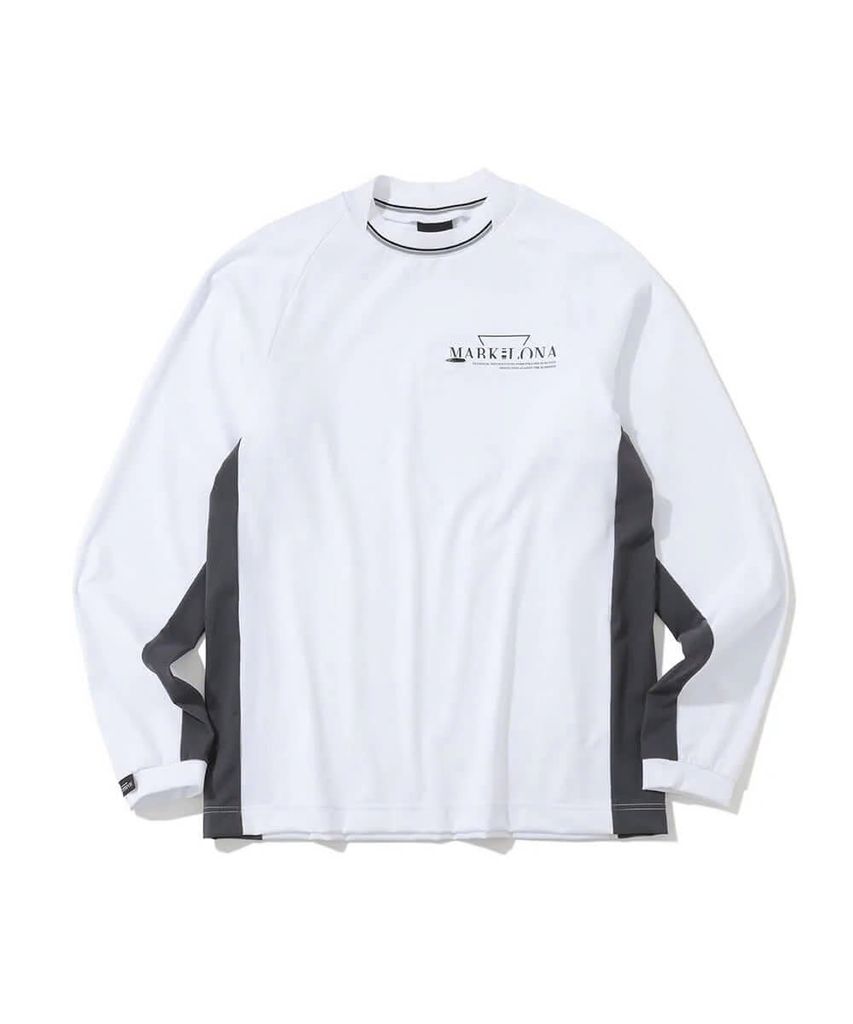 Áo golf nam tay dài SFMT MCM-5C-AA51 (Off White) | MARK & LONA