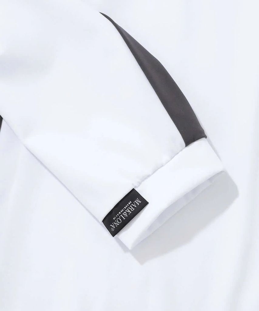 Áo golf nam tay dài SFMT MCM-5C-AA51 (Off White) | MARK & LONA