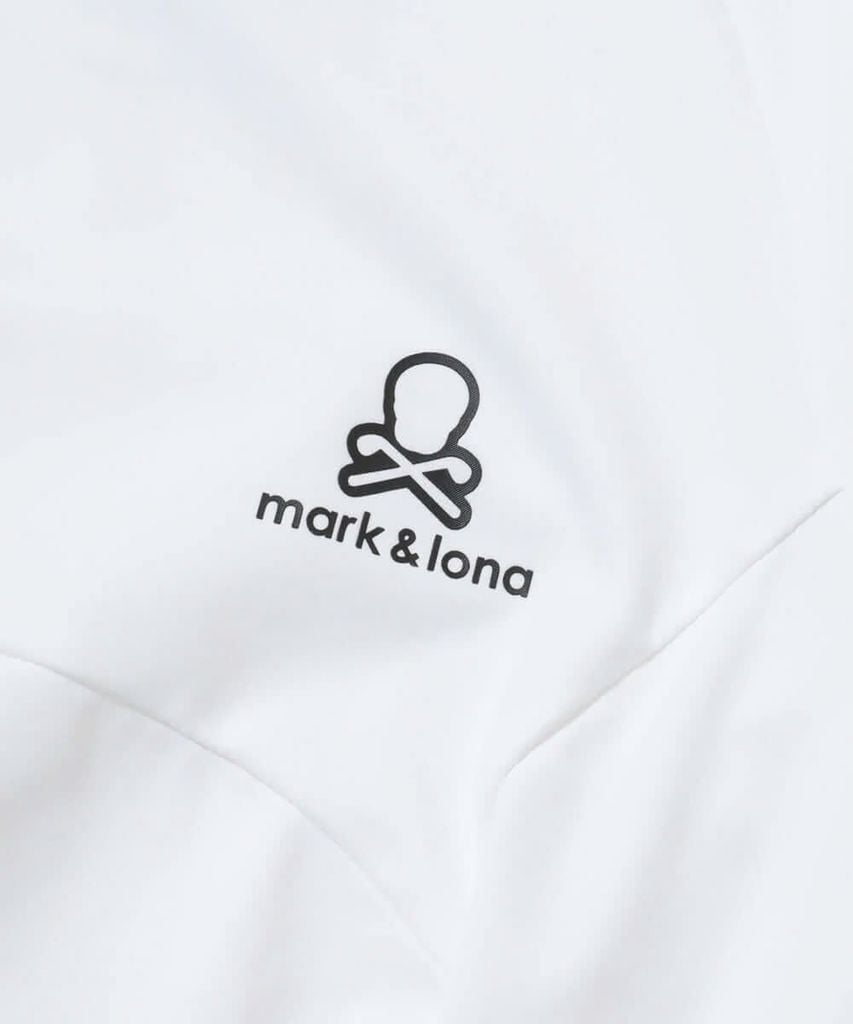 Áo golf nữ tay dài Whip it Active Mock MLW-5C-AU01 (White) | MARK & LO