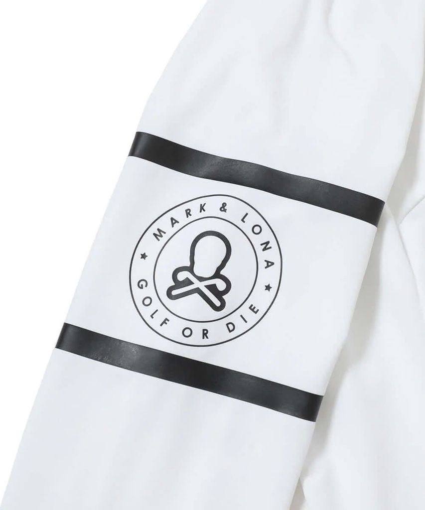 Áo golf nữ tay dài Whip it Active Mock MLW-5C-AU01 (White) | MARK & LO