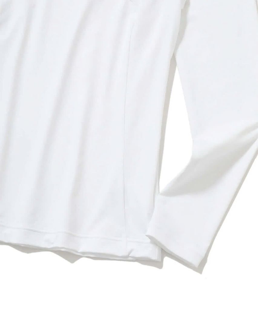 Áo golf nữ tay dài Whip it Active Mock MLW-5C-AU01 (White) | MARK & LO