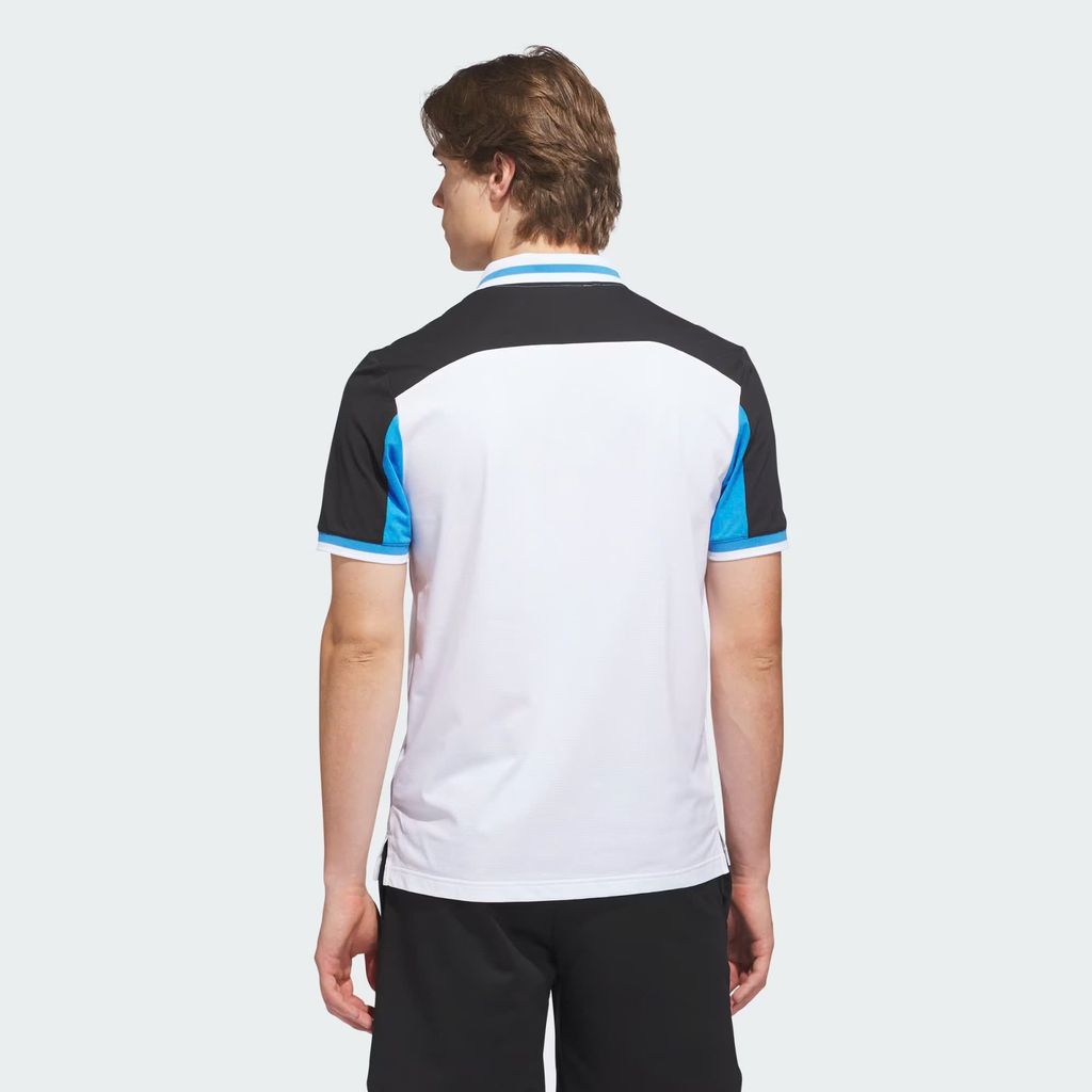 Áo golf nam tay ngắn BEYOND VENT TWISTKNIT POLO White / Black JY5422 |