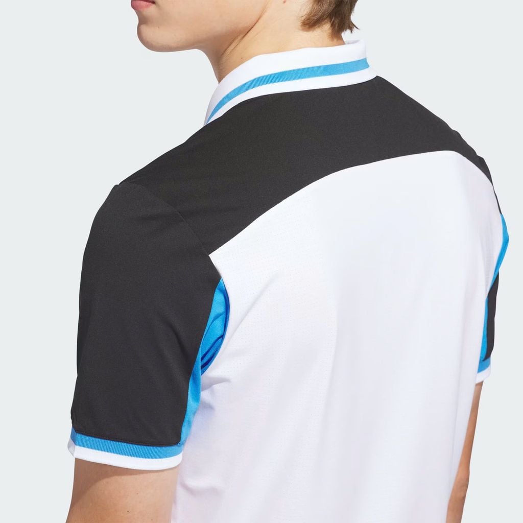 Áo golf nam tay ngắn BEYOND VENT TWISTKNIT POLO White / Black JY5422 |