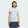 Áo golf nữ tay ngắn SS Polo Crystal Sky KB4724 | Adidas