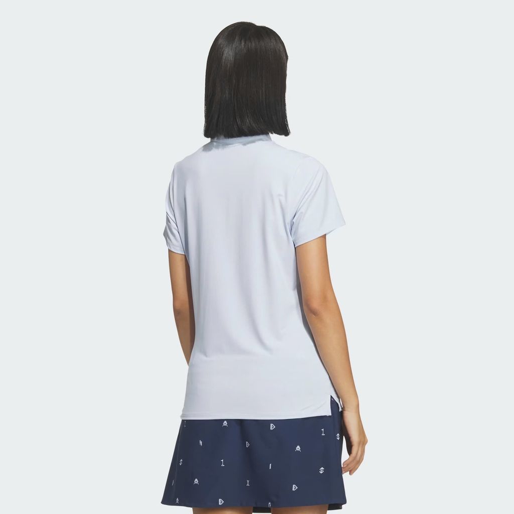 Áo golf nữ tay ngắn SS Polo Crystal Sky KB4724 | Adidas