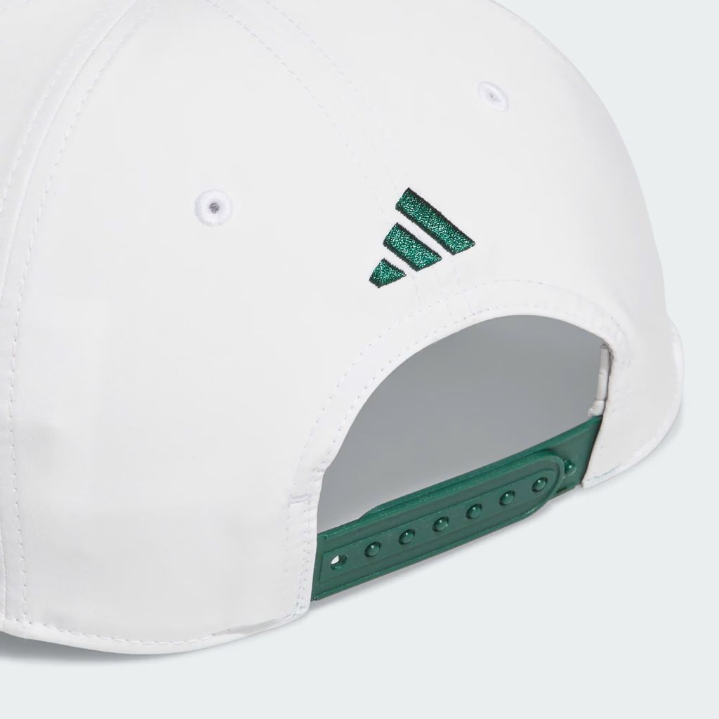 Nón kết golf nam TOUR 5-PANEL White / Collegiate Green JZ9746 | Adidas