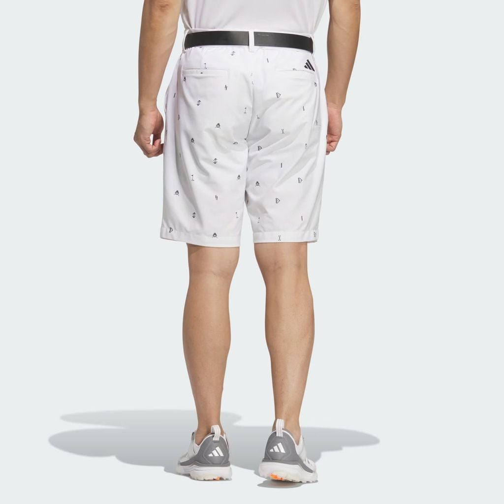 Quần shorts golf nam MONOGRUM WHITE JY8270 | ADIDAS