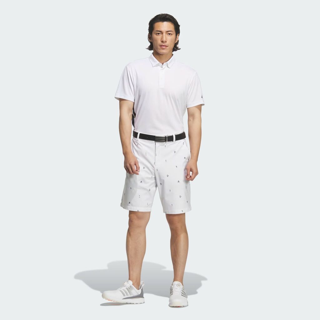 Quần shorts golf nam MONOGRUM WHITE JY8270 | ADIDAS