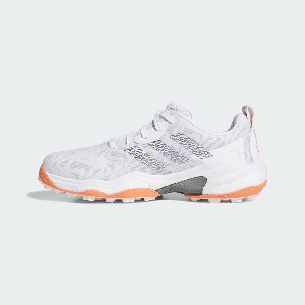 Giày golf nam CodeChaos 25 Cloud White / Iron Metallic / Dusky Orange