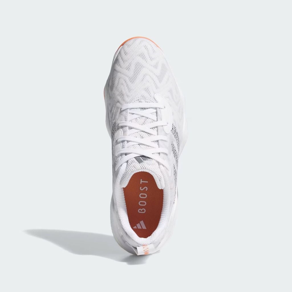 Giày golf nam CodeChaos 25 Cloud White / Iron Metallic / Dusky Orange