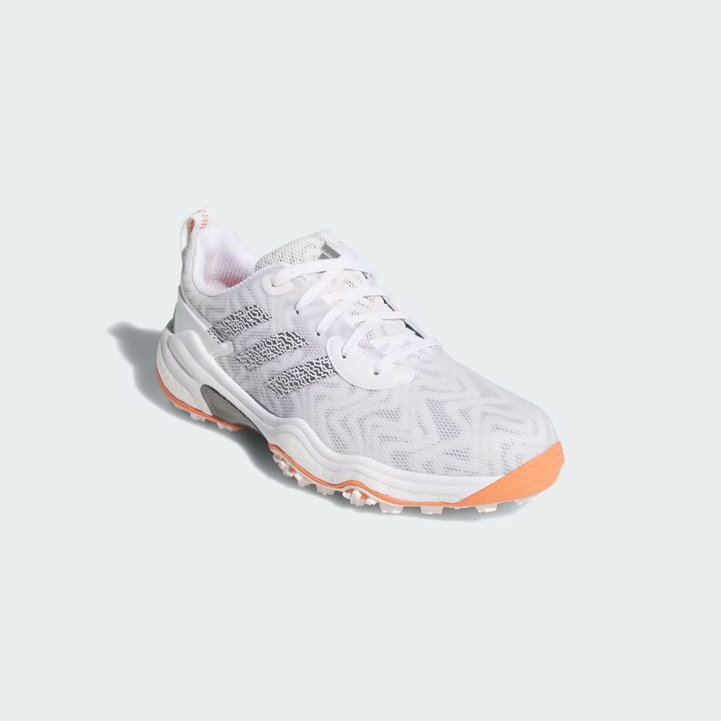 Giày golf nam CodeChaos 25 Cloud White / Iron Metallic / Dusky Orange