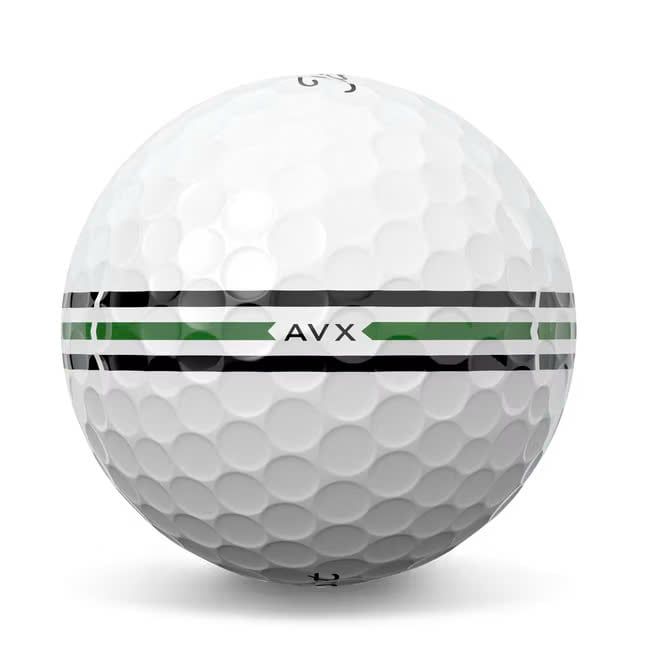 Hộp 12 bóng golf AVX 2025 White FULL WRAP | Titleist