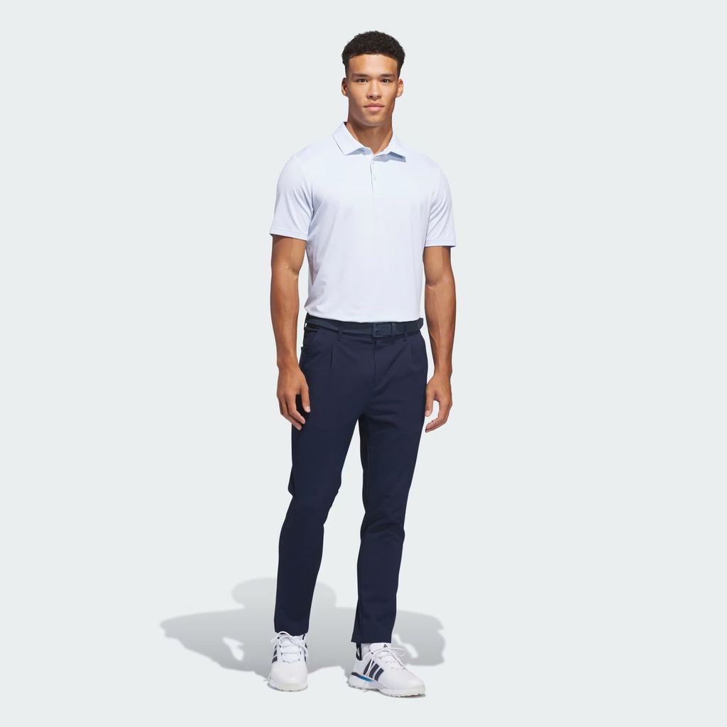 Áo golf nam tay ngắn PERFORMANCE TEXTURED POLO White/Crsk JY5471 | Adi