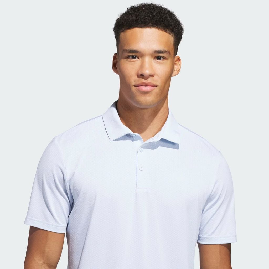 Áo golf nam tay ngắn PERFORMANCE TEXTURED POLO White/Crsk JY5471 | Adi
