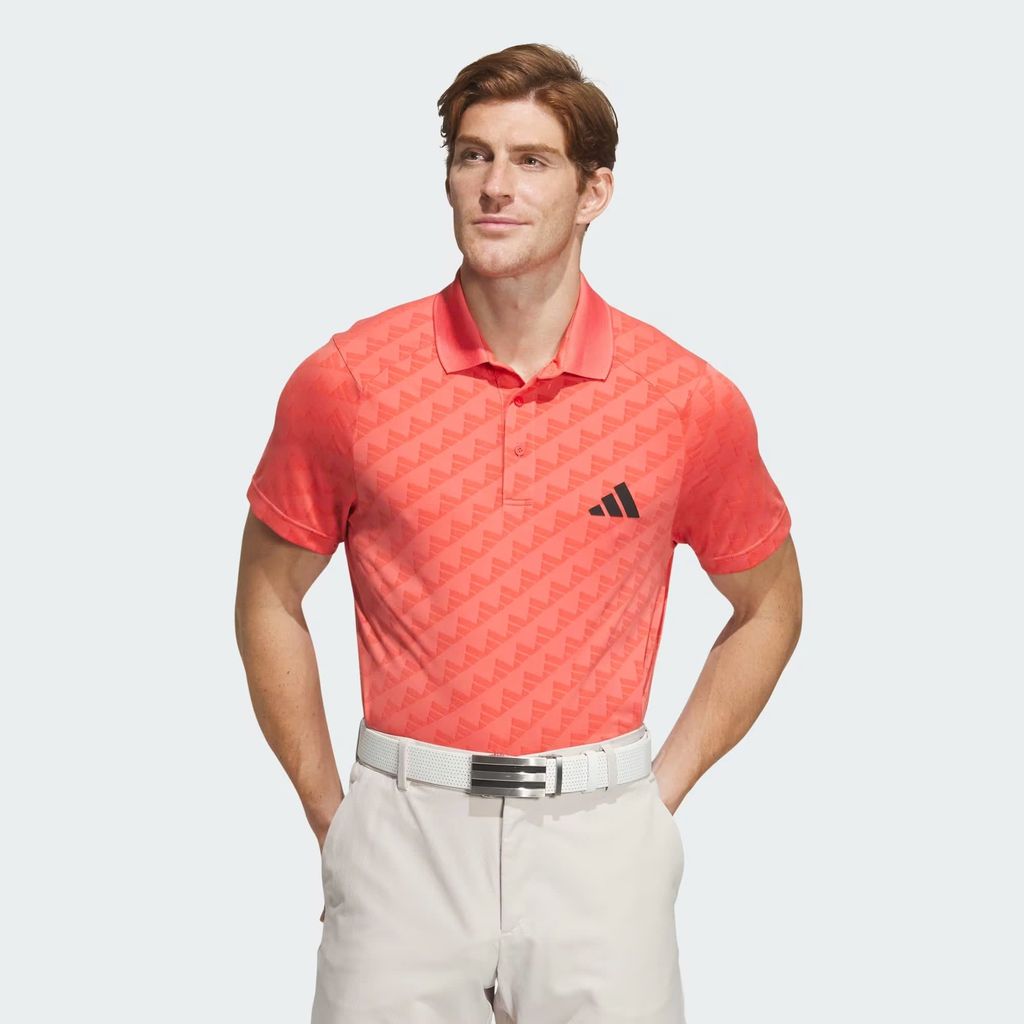 Áo golf nam tay ngắn Jacquard HEAT.RDY Polo Preloved Scarlet IN2795 |
