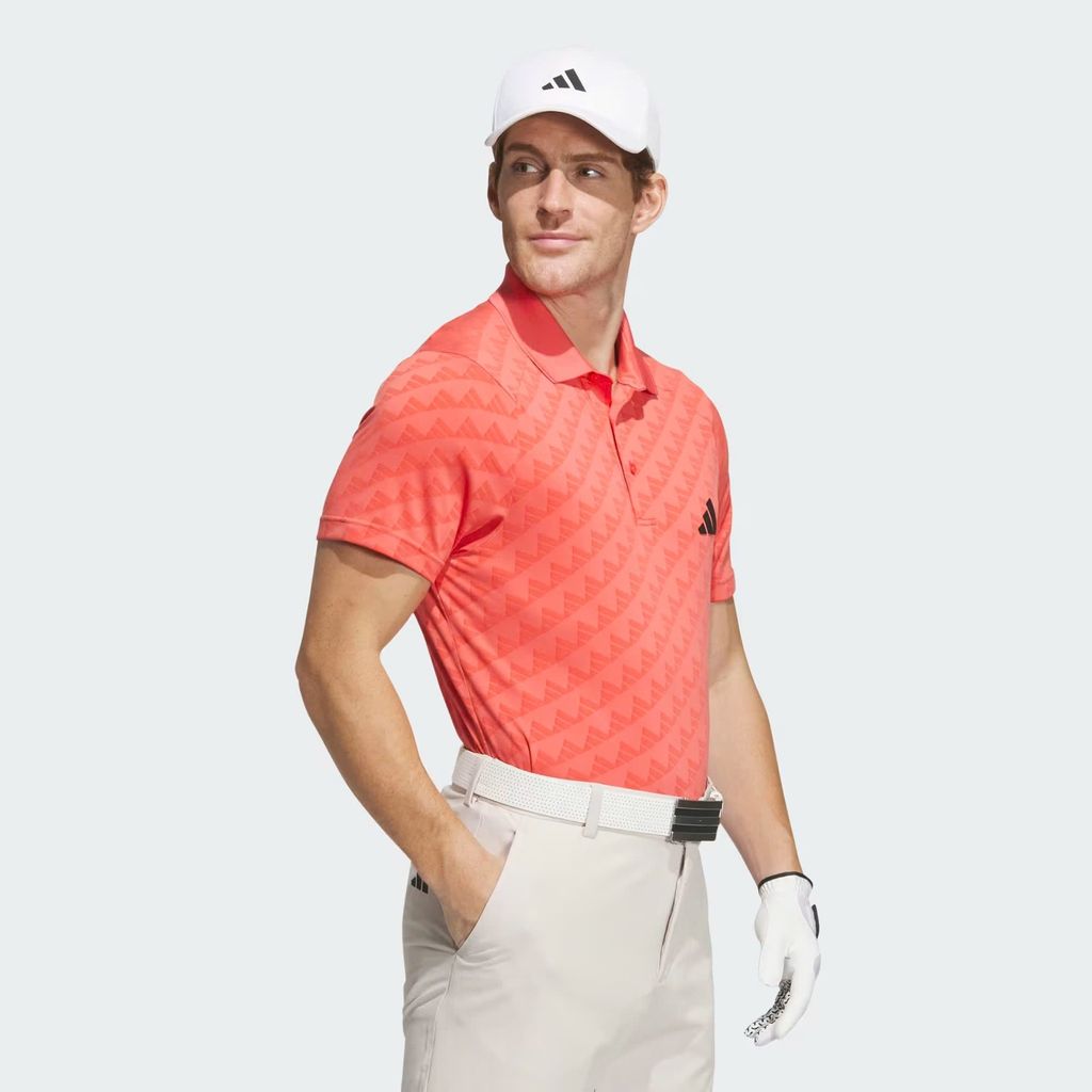 Áo golf nam tay ngắn Jacquard HEAT.RDY Polo Preloved Scarlet IN2795 |