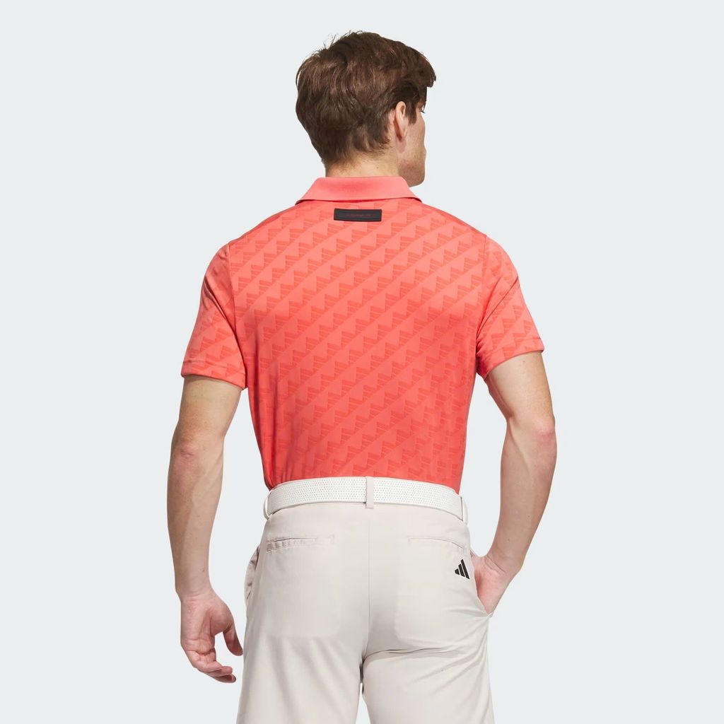 Áo golf nam tay ngắn Jacquard HEAT.RDY Polo Preloved Scarlet IN2795 |