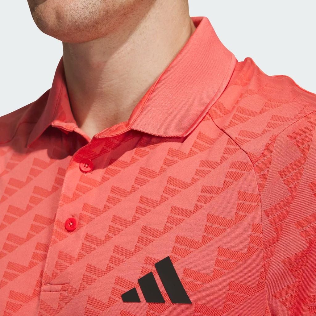 Áo golf nam tay ngắn Jacquard HEAT.RDY Polo Preloved Scarlet IN2795 |