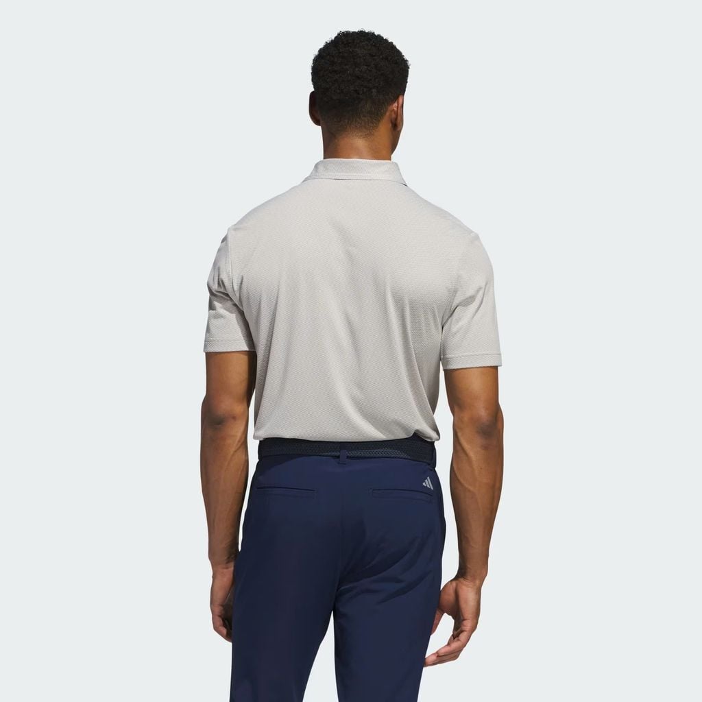 Áo golf nam tay ngắn Tour Texture Ultimate365 Putty Beige IK3056 | Adi