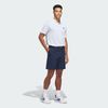 Áo golf nam tay ngắn Tour Smls Polo Crystal Sky / White KG3028 | Adida