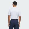 Áo golf nam tay ngắn Tour Smls Polo Crystal Sky / White KG3028 | Adida