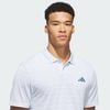 Áo golf nam tay ngắn Tour Smls Polo Crystal Sky / White KG3028 | Adida