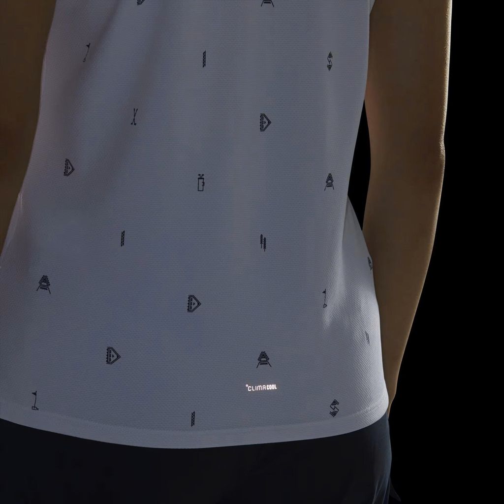 Áo golf nữ tay ngắn MONOGRAM SS Polo WHITE KA4304 | Adidas