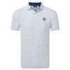 Áo Golf Nam Tay Ngắn Footjoy  Eu 25Open Stripe Lsl Wht/Bl 38879 | Foot