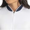 Áo Golf Nữ Tay Ngắn Footjoy Zip Blade Collar Polo 39561 | Footjoy