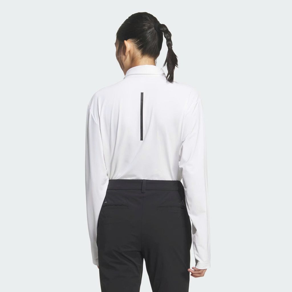 Áo Golf Nữ Tay Dài  Ls Polo White KD7233 | Adidas