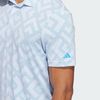 Áo golf nam tay ngắn POLO ULTIMATE365 JACQUARD Crystal Sky / Lucid Ray