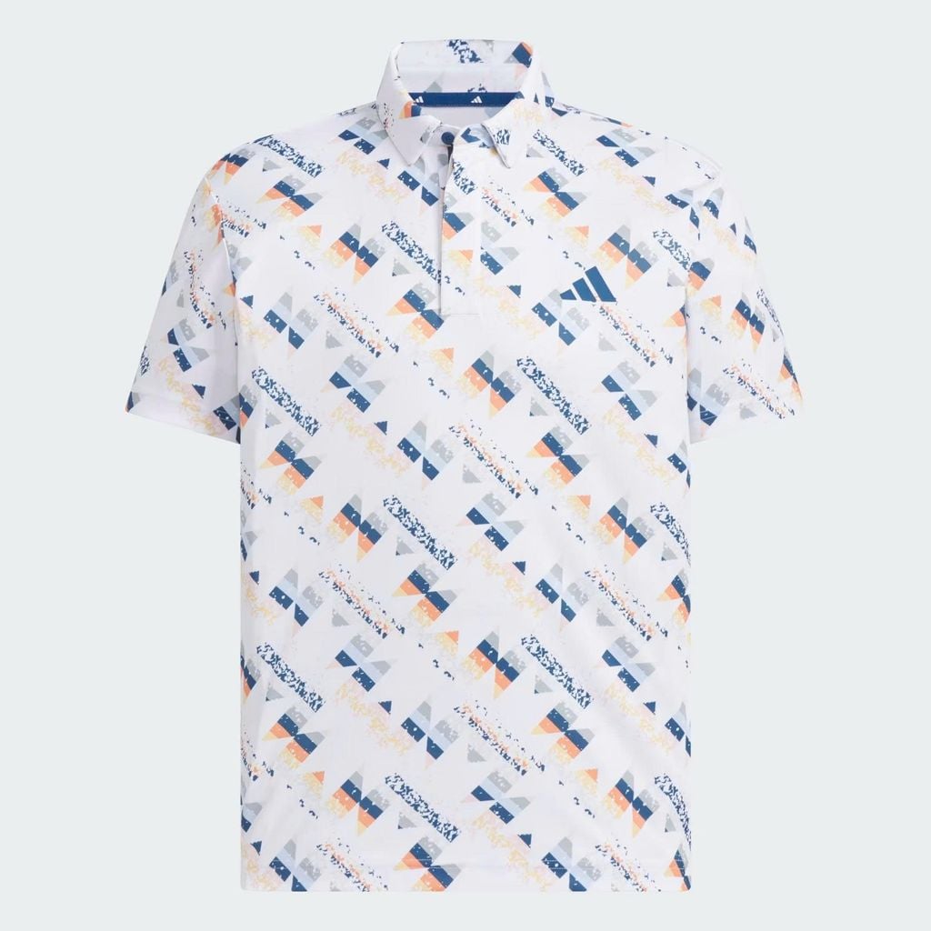 Áo golf nam tay ngắn Polo White / Multicolor JZ4363 | Adidas
