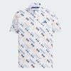Áo golf nam tay ngắn Polo White / Multicolor JZ4363 | Adidas