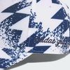 Nón Kết Golf Nam lưỡi trai GRAPHIC White / Collegiate Navy KD8848 | Ad