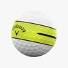 Hộp 12 bóng golf CHROME TOUR 360 YELLOW STRIPE 2026 | Callaway