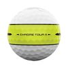 Hộp 12 bóng golf CHROME TOUR X 360 YELLOW STRIPE 2026 | Callaway