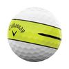 Hộp 12 bóng golf CHROME TOUR X 360 YELLOW STRIPE 2026 | Callaway
