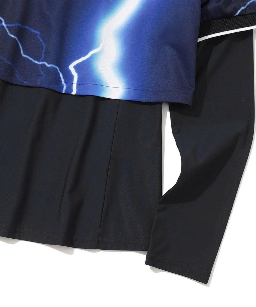 Áo golf nữ tay dài Striker Layered Performance Polo MLW-6A-AP31 ( Blac