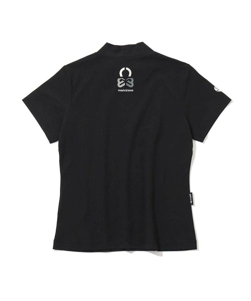 Áo Golf Nữ Tay Ngắn Duel Vertical Mock Tee MLW-6A-AA32 ( Black ) | MAR