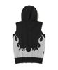 Áo khoác nữ Duel Hooded Knit Mesh Vest MLW-6A-AB32 ( Black ) | MARK &