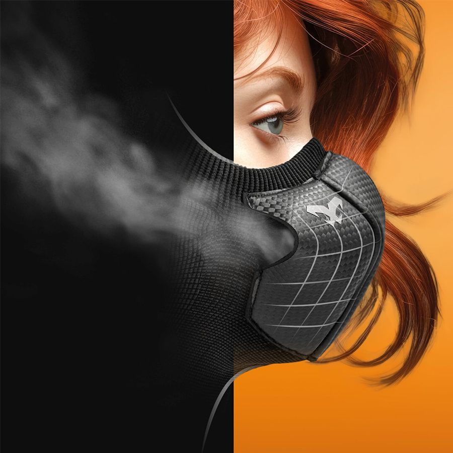 Khẩu trang ZV9H Pro Anti-Fog Half-Balaclava With Advanced Ventilation