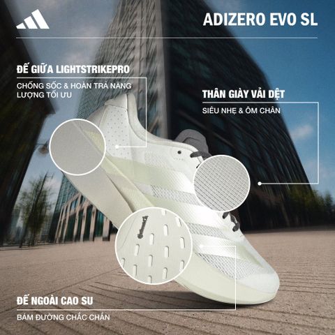 Adidas - Giày Chạy Bộ Nữ Adizero Evo SL