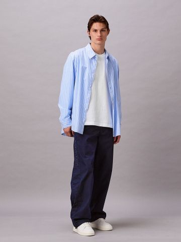 Calvin Klein - Quần Jeans Nam Lightweight Indigo Denim Track Pants