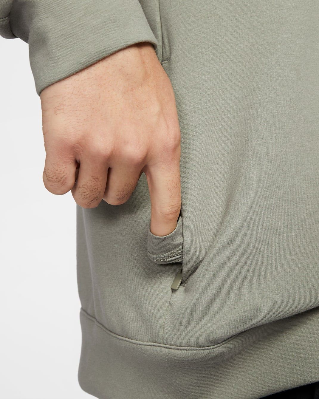 Nike - Áo nỉ tay dài thể thao Nam 24.7 ImpossiblySoft Men's Dri-FIT 1/2-Zip Top