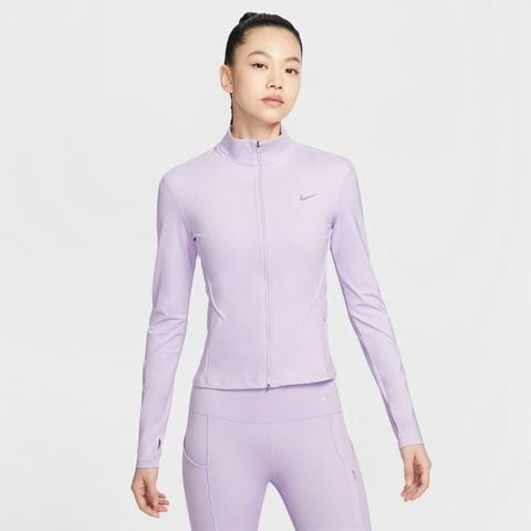 Nike - Áo Tay Dài Thể Thao Nữ Swift Dri-Fit Full-Zip Mid-Layer Running Top